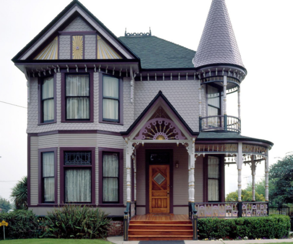 Victorian house located in L.A.'s historic Angelino Heights.